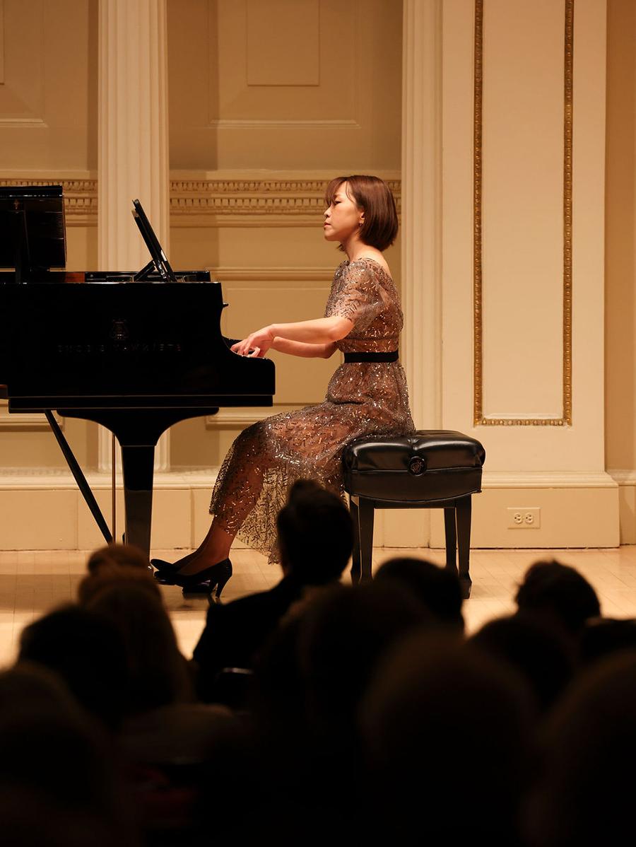 Dr. Jiwon Choi recently performed in two concerts at Carnegie Hall. (Submitted photo)